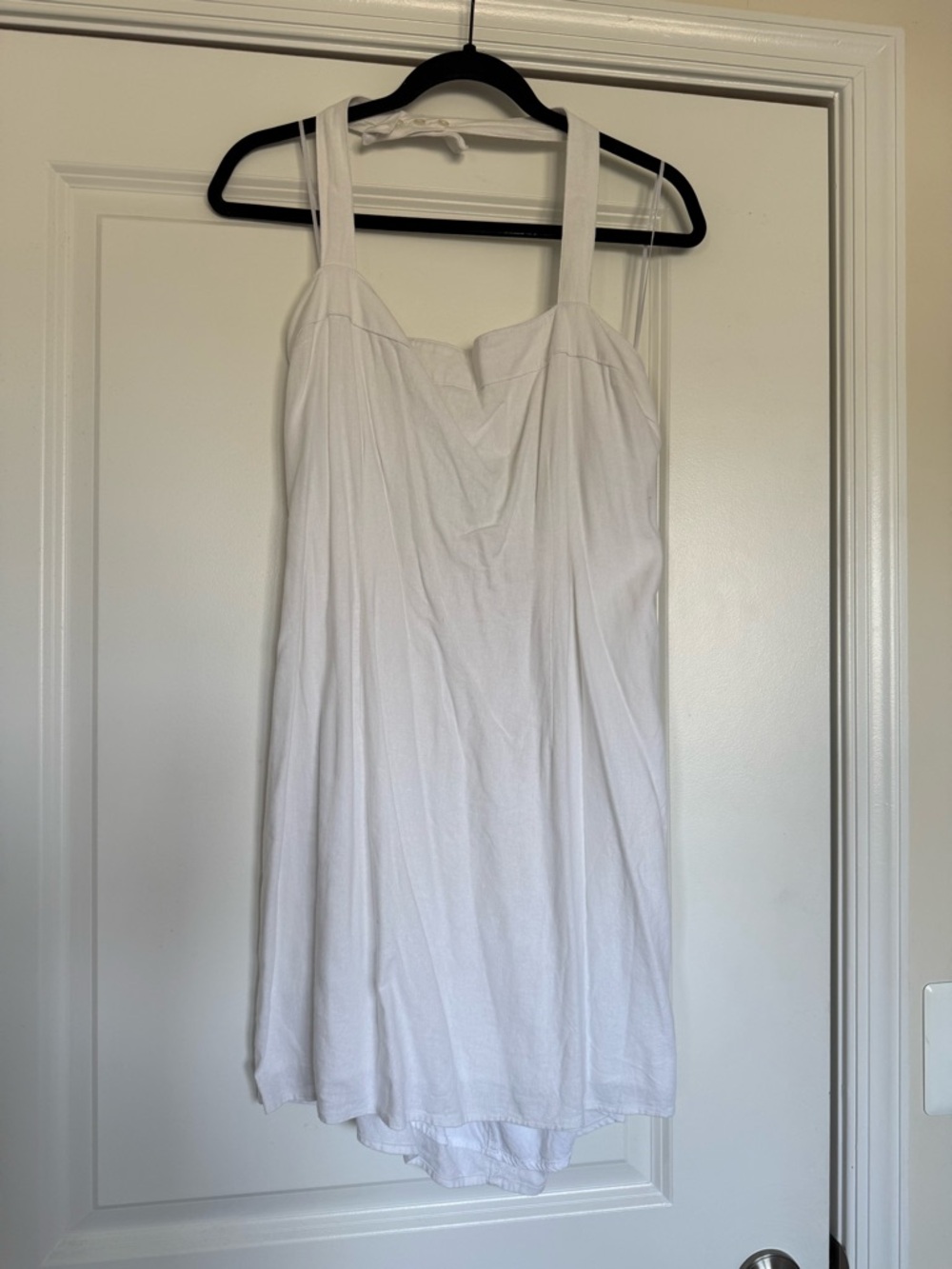 Abercrombie & Fitch White Mini Sundress